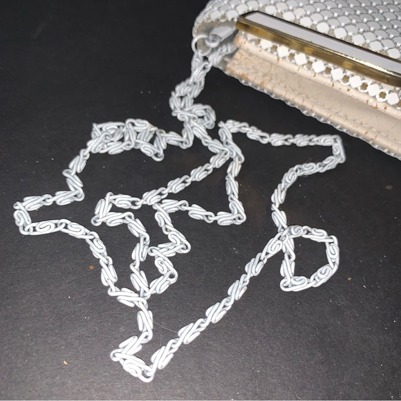 v i n t a g e :: Glam Metal Chain Mail Mesh Envelope Purse Clutch - Picture 11 of 13